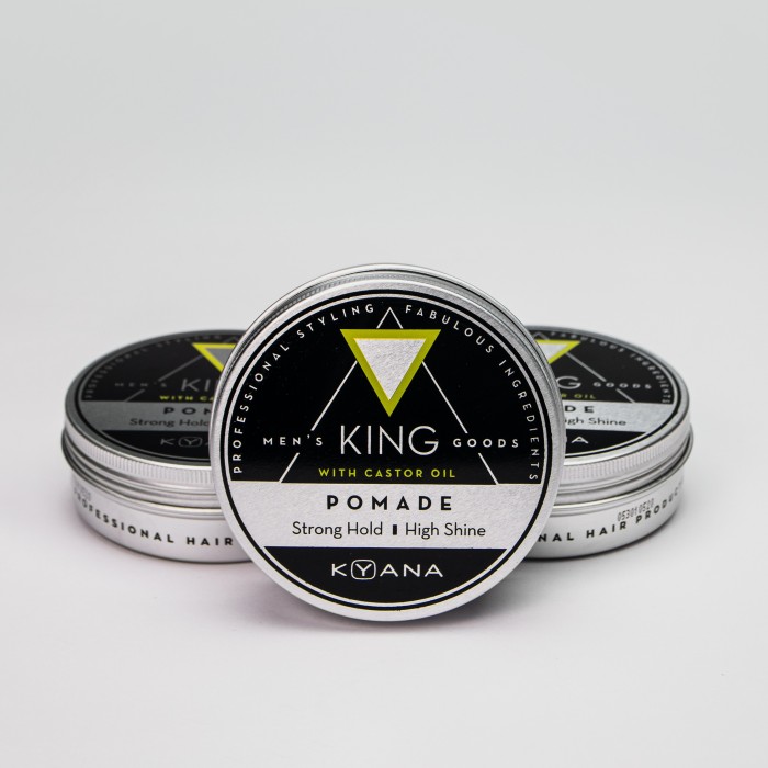 Kyana Strong Pomade 100ml / Μαύρη Πομάδα Για Styling δυνατό κράτημα